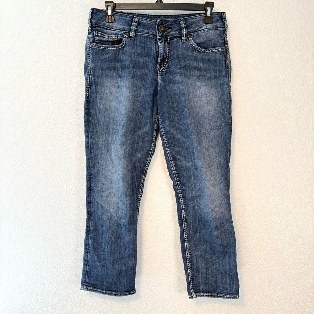 Silver Jeans Co Suki Capris Size 28
